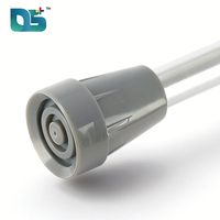 Bastón de Aluminio Plegable, Portátil, Ajustable en Altura, Ligero, Ortopédico, para Caminar, para Personas Mayores