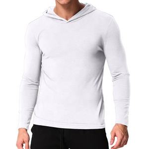 White boy slim fit hoodie polyester hoodie for sublimation - Product Image 1