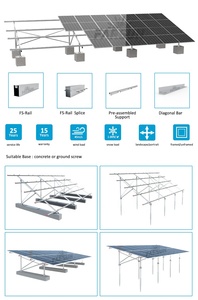 FarSun Design moderne Pv Supports de rails de <span class=keywords><strong>panneau</strong></span> <span class=keywords><strong>solaire</strong></span> à montage facile - Product Image 4