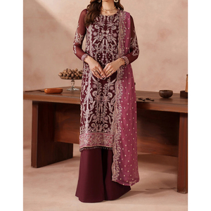 Vestido formal de cantidad a granel diseñado con costuras finas, textura transpirable cómoda, perfecta para uso en fiestas o negocios - Product Image 2