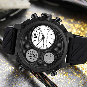 Reloj de Pulsera Digital Multifuncional Versátil Sanda 3002, Luminoso, con Alarma, Resistente al Agua y a los Golpes - Product Image 2