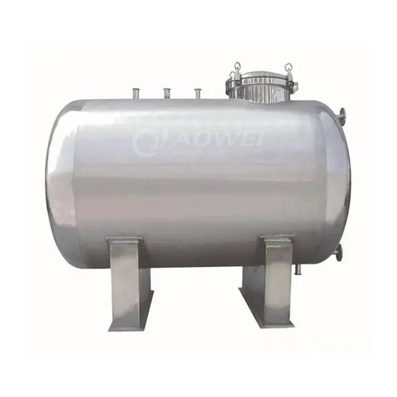 Tanque de agua líquida de acero inoxidable de alta calidad, tanque de almacenamiento subterráneo de combustible diésel para petróleo