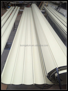 Persianas De Alumínio Perfil De Grelha De Alumínio Personalizado para Janela/Porta/Telhado Pergola Large Airfoil Blade Perfis De Alumínio Fornecedor