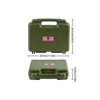 Étui à munitions Kinghardcase à double protection, capacité de 390 munitions, 9 mm, étui rigide étanche pour 357SIG