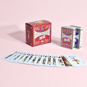 Custom-made Playing Cards Factory Guandan Playing Cards 62x87mm Coated Paper Eco-friendly Chess Card <b>Entertainment</b> - Product Image 1