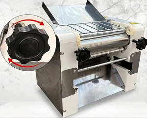 Hojaldre Sobremesa Para Pizza Sobre Panaderia Automatic Laminoir Patisserie E Laminadora De Masa Electrica - Product Image 6