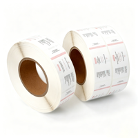 Etiqueta con Código QR, Etiqueta con Logotipo, Etiquetas de Papel Sintético para Decoración de Botellas de Belleza