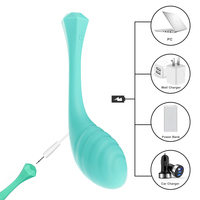 Nouveau Vibrateur Œuf Puissant 10 Modes Portable pour Femme, Jouet Sexuel Étanche pour Vulve, Modèle 2026 à Succès