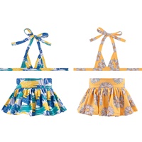 Maillot de bain pour chien, chaton, os papillon, chien, Sexy, vêtements d'été, plage, Bikini, ouvert, vêtements de plage