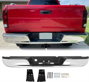 2002-2008 para Dodge para Ram 1500 y 2003-2009 para Ram 2500/3500 parachoques de paso trasero lámpara de matrícula cromo reemplazar parachoques de coche nuevo - Product Image 1