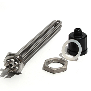 Calentador de Agua por Inmersión con Elemento Calefactor de Rosca LJXH DN32 de 42 mm con Sonda, Tubo de Calor de Acero Inoxidable 304, Potencia de 3-12 kW para Caldera - Product Image 1