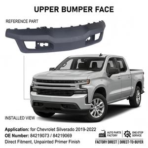 Parachoques Delantero para Chevrolet <span class=keywords><strong>Silverado</strong></span> 2019 2020 <span class=keywords><strong>2021</strong></span> 2022, Barra Protectora 84219073 84219069, Sistemas de Carrocería - Product Image 1