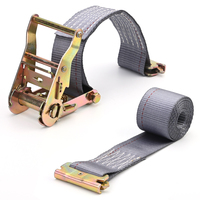 E-track Grey Wbbeing Color Ratchet Straps 2000KG Correa de amarre para transporte