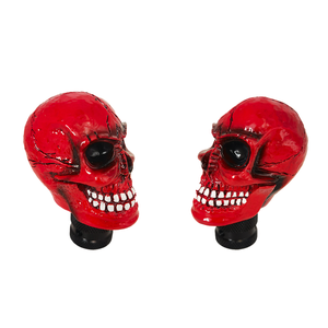 कारखाने थोक बिक्री कार खोपड़ी गियर नौब क्रोम गियर शिफ्ट नॉब गियर हैंडल jdm शिफ्ट नॉब गियर हैंडल - Product Image 5