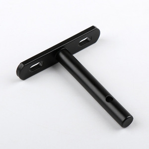 Jinnate Round Head Concealed <b>Bracket</b> Iron T Shape Wall Mount <b>Shelf</b> Support For Wooden Board Hanging - Product Image 3
