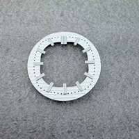 Nouveau cadran à index en forme de bâton creux PP Nautilus avec luminescence verte, diamètre du cadran : 30,5 mm, compatible avec les mouvements NH70 / NH38