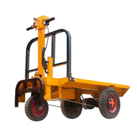 Triciclo Eléctrico de Carga para Adultos, Carretilla de Mano para Construcción e Ingeniería, Triciclo con Carretilla de Mano, Carretilla Eléctrica