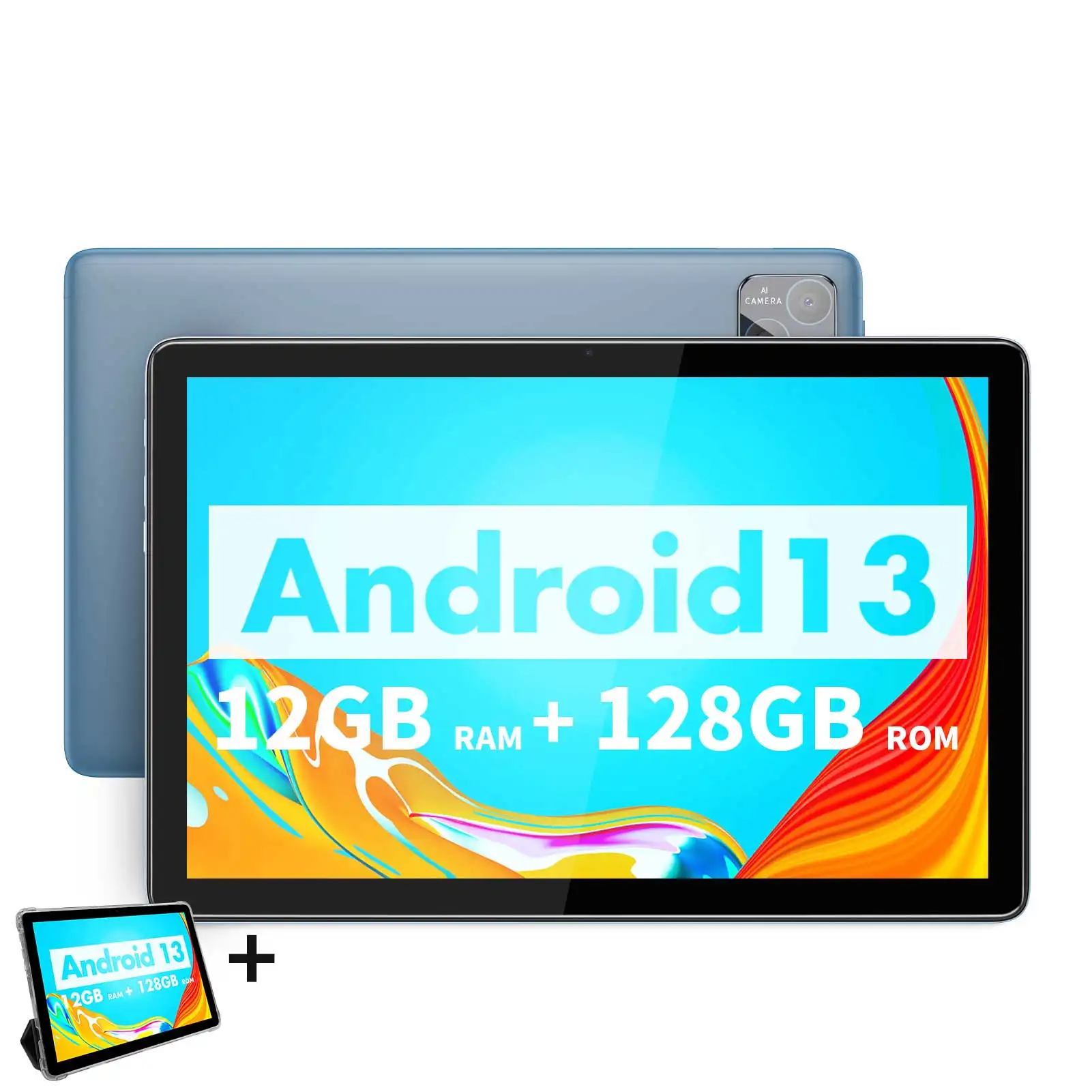 Factory Wholesales P30H Android Tablet 10 Inch 10.1'' Tablet PC 12GB RAM 128GB ROM 1280x800 IPS Scree 8000mAh Educational Tablet