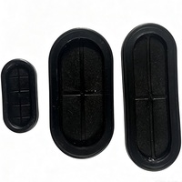 Passe-câble en caoutchouc PVC, Bouchon de trou en caoutchouc, Passe-câbles en caoutchouc synthétique, Protection de câbles, Passe-câbles pour pare-feu