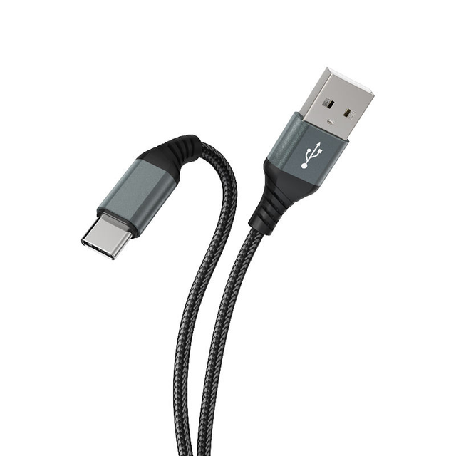 Eco-Friendly 3A Fast Charge USB Type C Cable Nylon Braided Pure Copper Wire for Mobile Laptop