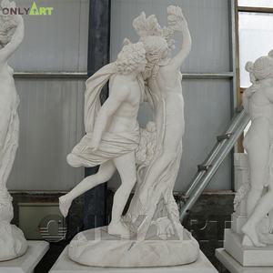 Statues en marbre de sculpture grecque grandeur nature <span class=keywords><strong>Apollon</strong></span> <span class=keywords><strong>et</strong></span> <span class=keywords><strong>Daphné</strong></span> de jardin en stock - Product Image 4