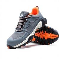 Nouvelles chaussures de sécurité respirantes et tendance, chaussures de travail industrielles imperméables et antidérapantes.