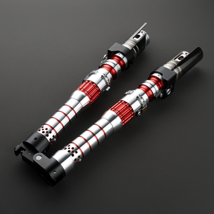 Sabre laser Nexussabers Dark Rey Heavy Dueling, poignée en métal, swing fluide, double poignée, <span class=keywords><strong>épée</strong></span> laser pour les combats de cosplay <span class=keywords><strong>Star</strong></span> <span class=keywords><strong>Wars</strong></span> - Product Image 4