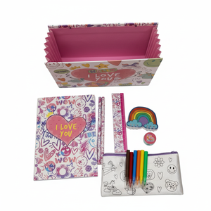 Set di Cancelleria di Alta Qualità per il Ritorno <span class=keywords><strong>a</strong></span> Scuola, Matite, Set di Cancelleria per Ufficio, Cancelleria per Bambini, Quaderni - Product Image 1