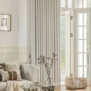 Rideaux modernes en gros, polyester de haute qualité, couleur unie, usage domestique, cafés, hôtels, bureaux, décorations de fenêtres - Product Image 2