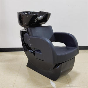 Lavacabezas clásico para barbería y salón de belleza con silla de champú - Product Image 6
