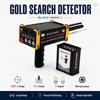 Nouveau détecteur infrarouge portable Black Hawk II pour localisation à distance et détection de métaux et d'or souterrains, profondeur et portée réglables