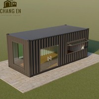 JHCE1 Nouvelle conception moderne de maison préfabriquée personnalisée à construction rapide, conteneur maritime, maisons de luxe pour hôtel, bureau, bâtiment, villa