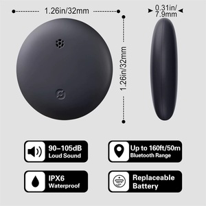 Traceur GPS intelligent anti-perte pour animaux de compagnie, double système, étanche, compatible avec les téléphones iOS et Android, fonctionne avec Apple Find My et Android Find Hub - Product Image 2