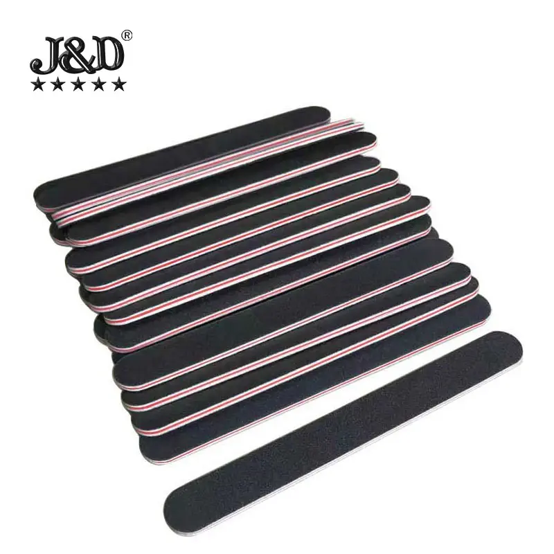 Handmade leather craft sanding bar Black double-sided polishing strip Black sand strip with both surface rough and fine