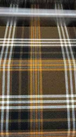 Tissu en laine à carreaux tissé à la main en Inde avec couleur et taille personnalisables pour costume