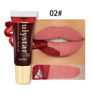 Brillo Labial Mate Natural de Color Mágico de 6 Colores Julystar, Larga Duración, Antiadherente, Desprendible, Colorido, SS - Product Image 6