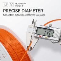 Filamen Cetak ABS Grosir 1.75mm 1KG Printer 3D Presisi Tinggi Tahan Benturan Tahan Panas Kuat Logo Kustom OEM Spool