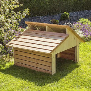 Cobertizo Moderno de <span class=keywords><strong>Madera</strong></span> para Autos, <span class=keywords><strong>Garaje</strong></span> con Diseño Impermeable y Resistente a la Lluvia, Jardinera Exterior - Product Image 2