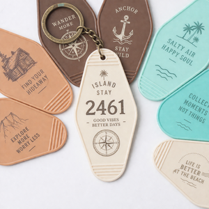 Llavero Metálico Personalizado con Número para Habitaciones de Hotel, Ideal para Servicios de Hospitalidad y Regalos - Product Image 4