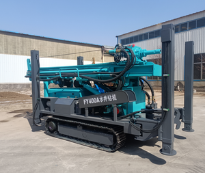 Machine de <span class=keywords><strong>forage</strong></span> de puits <span class=keywords><strong>d</strong></span>'eau hydraulique pneumatique montée sur chenilles KY 400m pour le <span class=keywords><strong>forage</strong></span> de puits profonds - Product Image 5