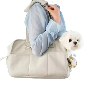 Benutzer definierte Logo Kapazität umwelt freundliche Reise Hund wochen ende Reisetasche tragbare Haustier Tasche für Katze aus Rucksack Hund Reisen