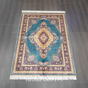 4x6ft nhung rug Ba Tư vải etsy giá trị Trung Quốc làm cho giá chăm sóc thảm lụa - Product Image 2