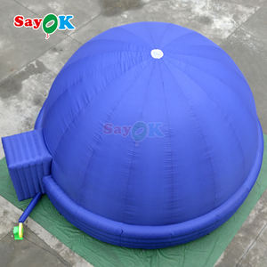 Sayok 360 degrés Fulldome Portable <span class=keywords><strong>gonflable</strong></span> planétarium dômes projecteur tente plein dôme Astro théâtre pour les enfants - Product Image 1