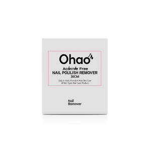 Ohao Removedor de Esmalte de Uñas Sin Acetona 30ml Fórmula K-Beauty Cuidado Diario de la Piel Todo Tipo de Piel Producto para el Cuidado de las Uñas - Product Image 1
