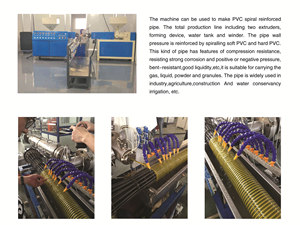 Tongsan – ligne de Production de <span class=keywords><strong>tuyau</strong></span> en spirale en plastique SJ-65 PVC <span class=keywords><strong>souple</strong></span> - Product Image 6