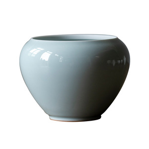Jianshui Ceramic <b>Tea</b> Bowl Uncovered 12cm Household Kung Fu <b>Tea</b> <b>Set</b> Accessory Wastewater Tank - Product Image 5