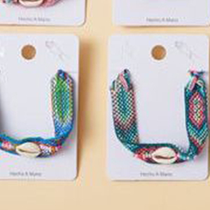 Braided <b>Bracelet</b> With Seashells PULSERA 12Pcs Handmade Fashion <b>Beaded</b> <b>Bracelets</b> - Product Image 5