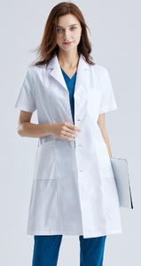 Nuova Divisa da Infermiera per <span class=keywords><strong>Donna</strong></span>, <span class=keywords><strong>Camice</strong></span> da Laboratorio Bianco, <span class=keywords><strong>Camice</strong></span> da Laboratorio per Biologia, Camici da Laboratorio Regolabili per Uomo e <span class=keywords><strong>Donna</strong></span> - Product Image 6