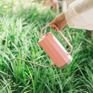 Ruipu 1.2L Acier Inoxydable Long Bec Arrosoir Mini Plante Extérieure Arrosoir avec Conception Anti-Déversement en Plastique Durable - Product Image 5