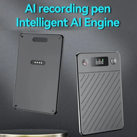 Enregistreur vocal collier dissimulé, brouilleur ultrasonique, dictaphone intelligent, enregistreur audio portable avec transcription IA pour appels